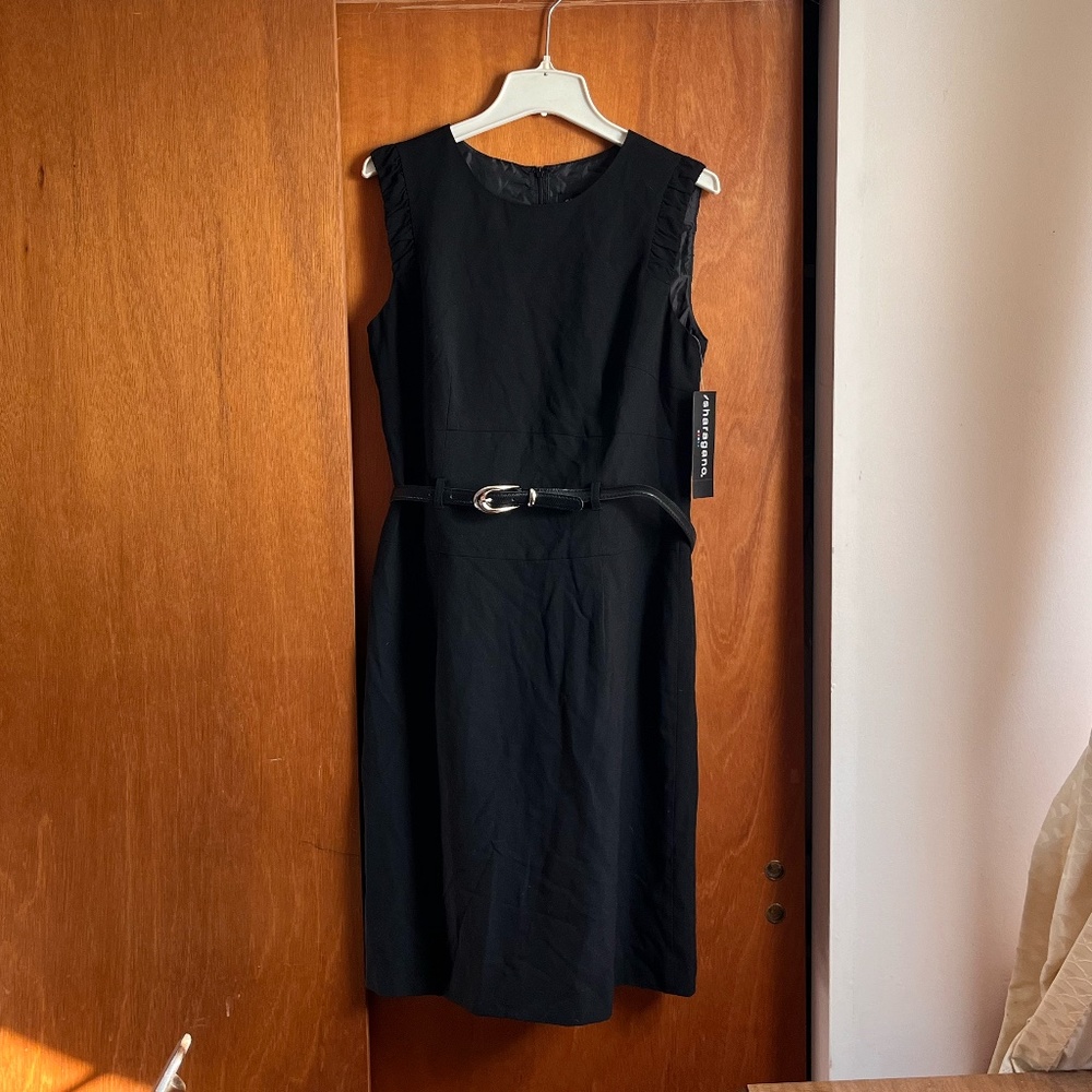 NWT Sharagano Black Dress